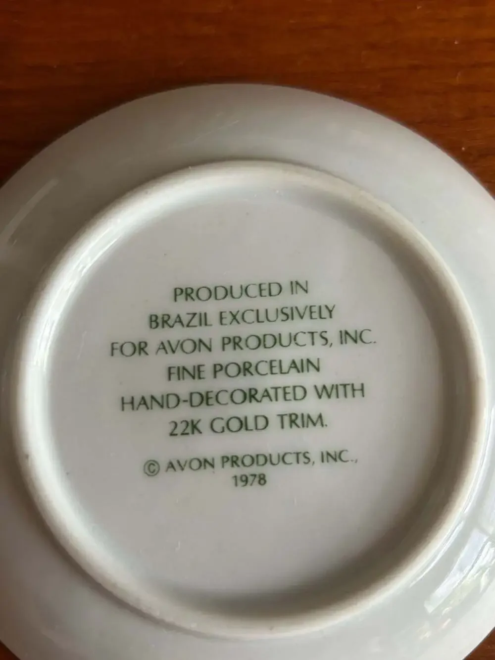 Avon fine porcelain
